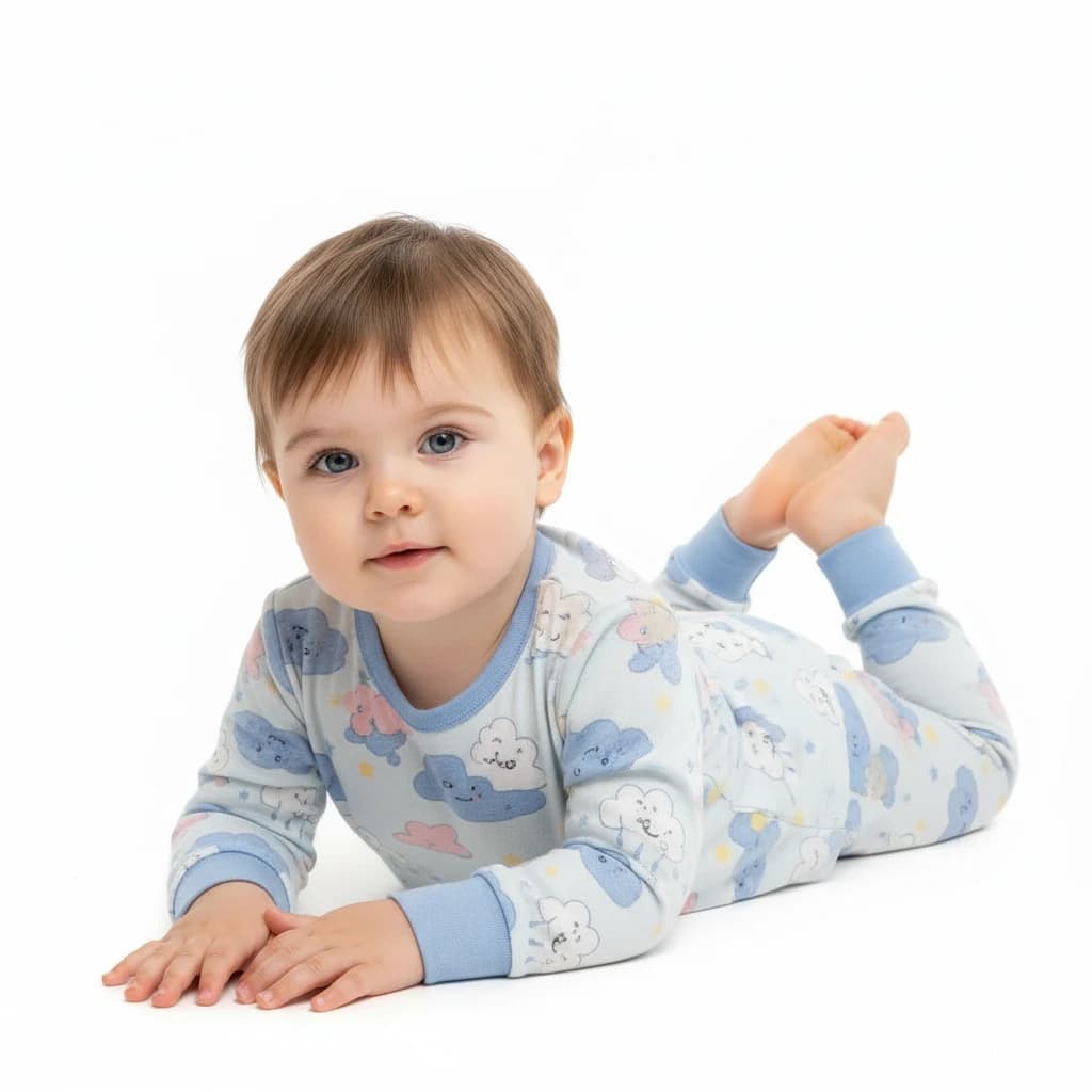 Kid Laying Flat 