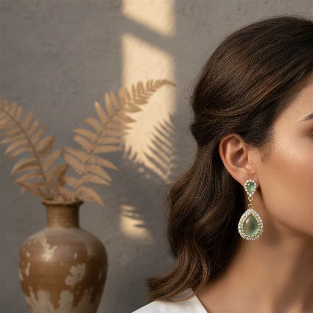 Side shot of face