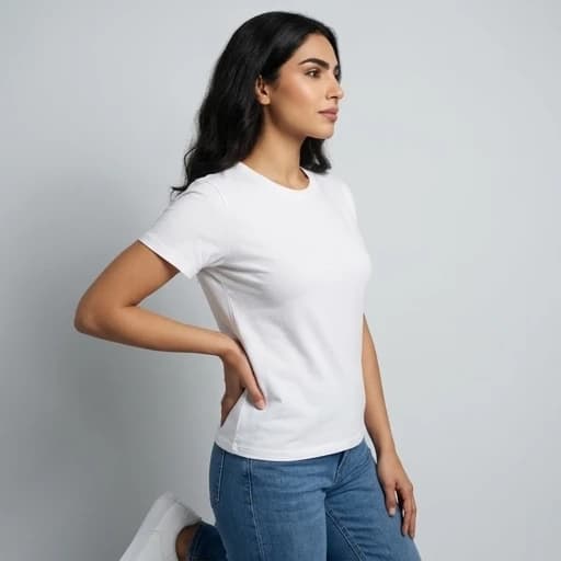 Side Shot - Closeup - One hand on hip