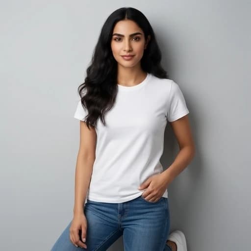 Front shot - Full - Leaning on wall