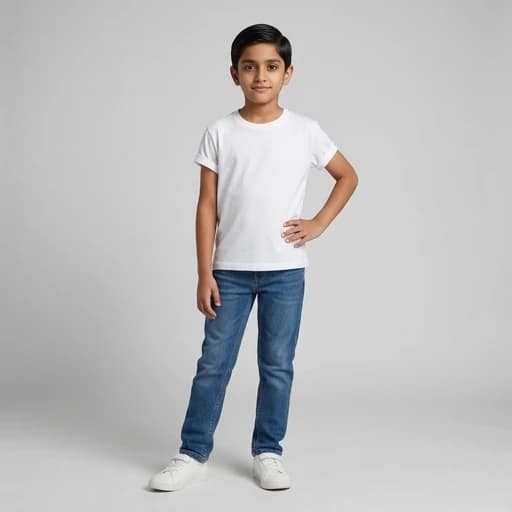 Front shot - Full - Hands on hip 