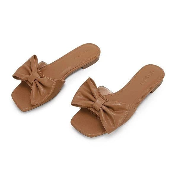 Women brown flats
