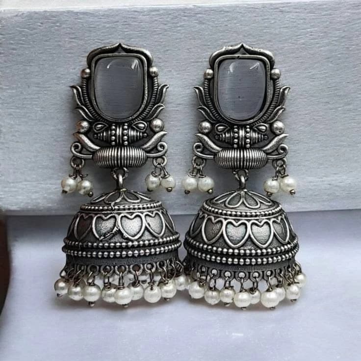 Oxidise  jhumka