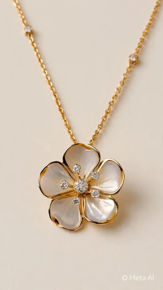 Flower pendant