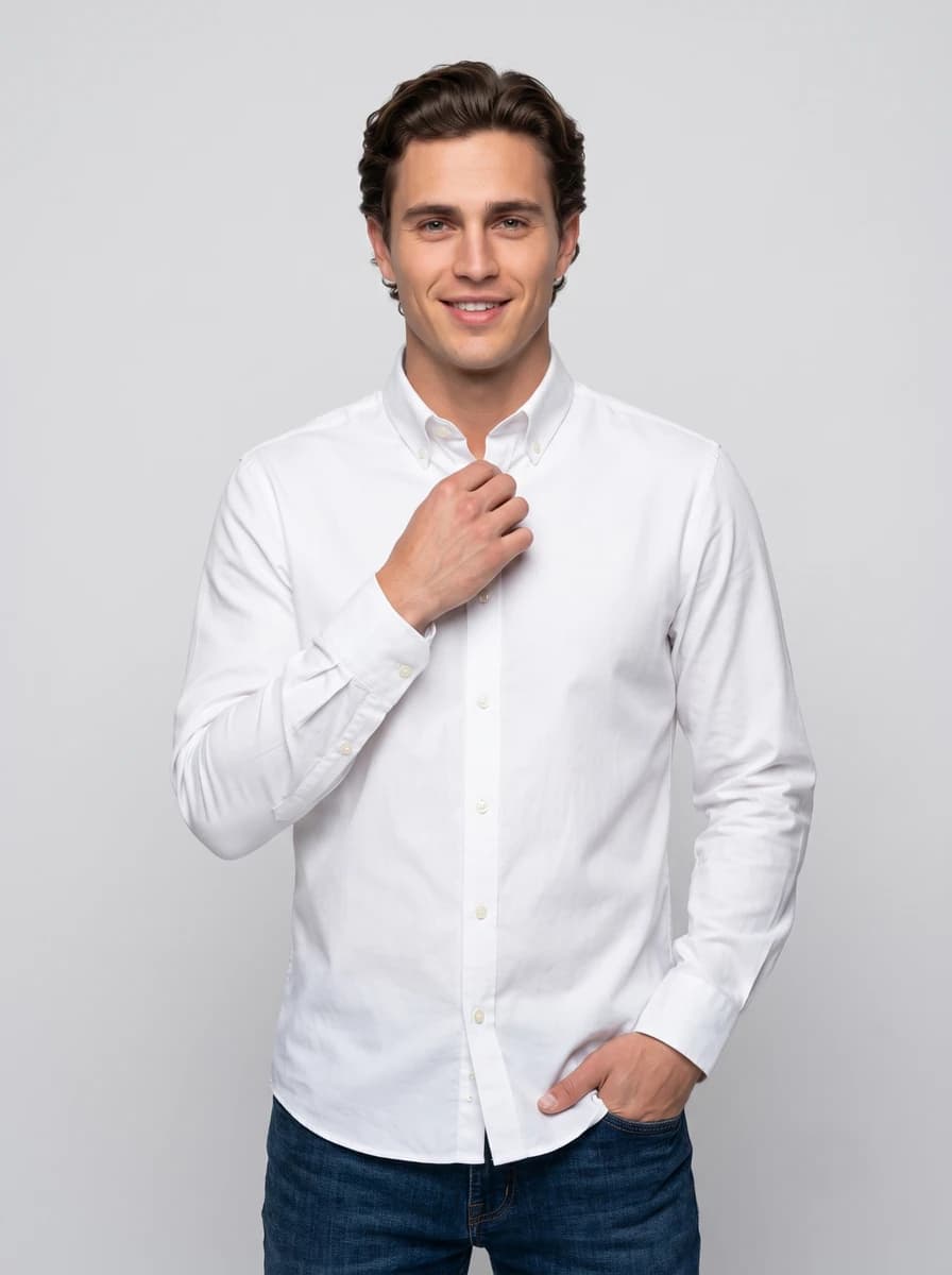 Gen Z Attack - Shirt Collar Pose