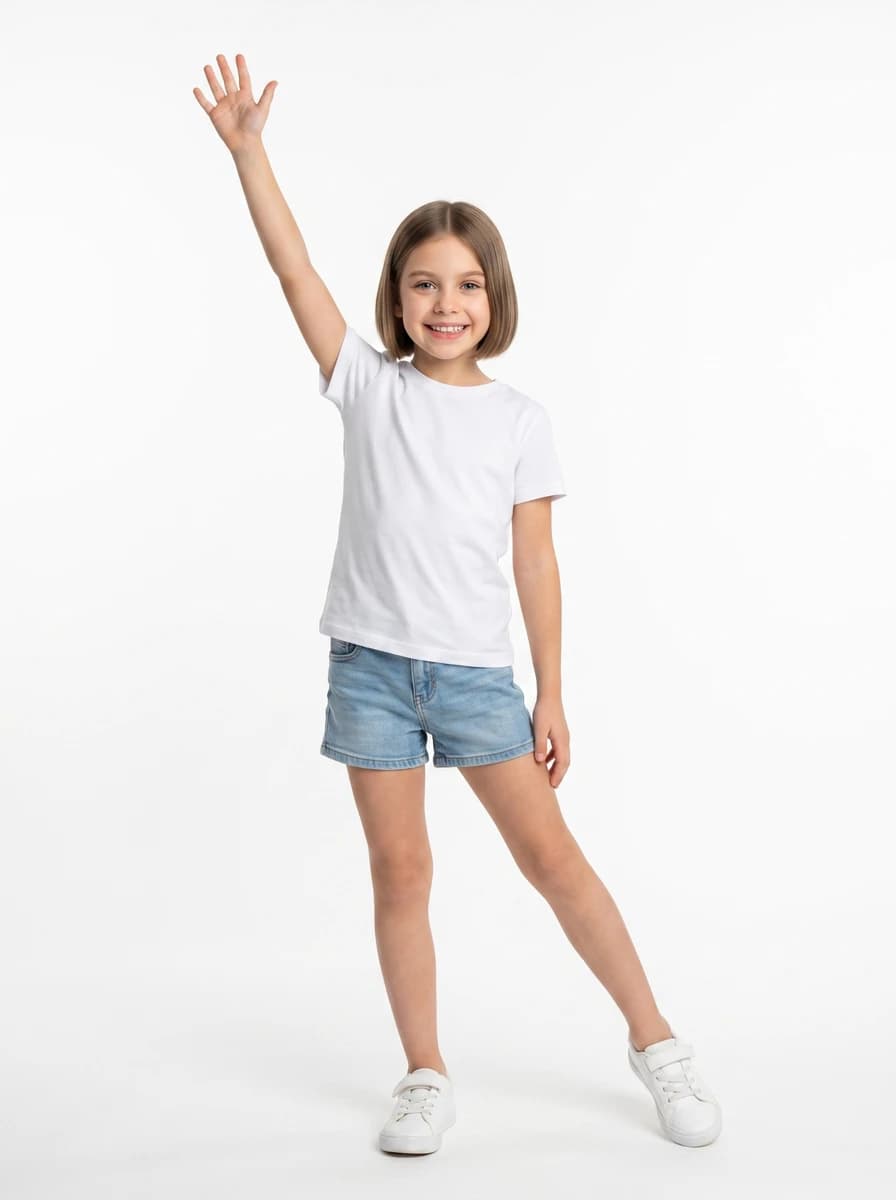 Joyful Girl pose