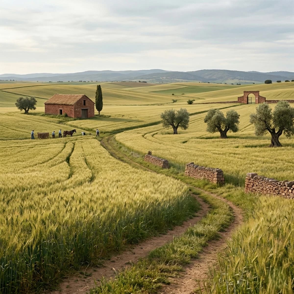 Hay farm