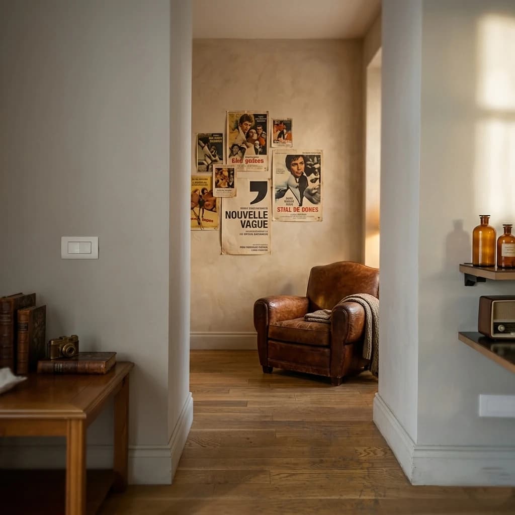 Vintage retro room