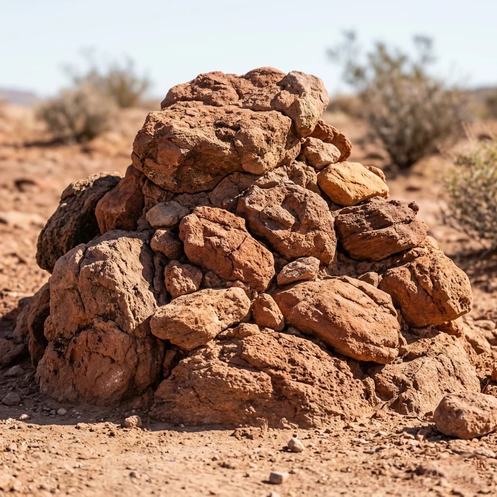 Orange rock foramtion