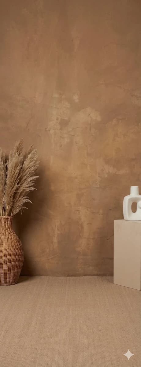 Taupe color studio background