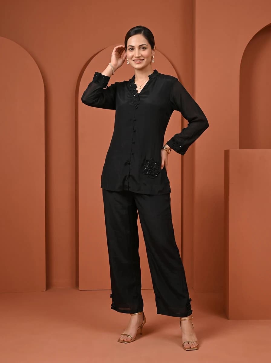 Warm terracotta clay backdrop