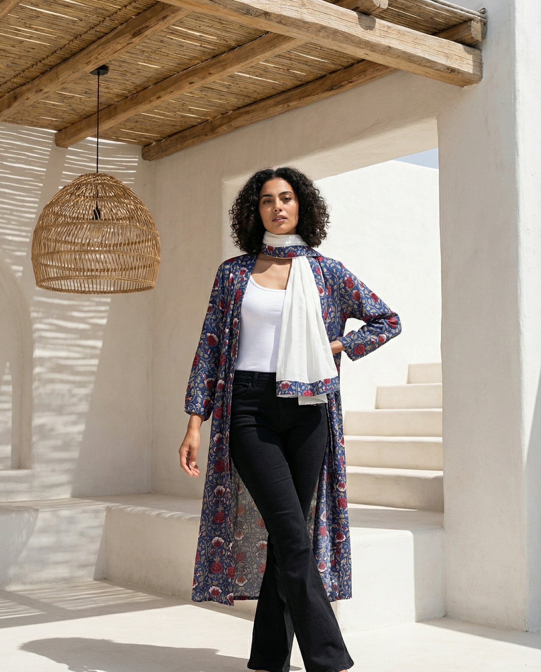 AI-generated fashion campaign visual for OLLI Pulse and OLLI platform